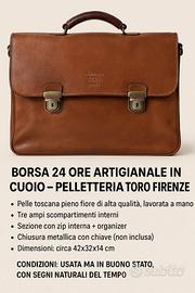 borsa in pelle artigianale fiorentina