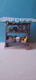 Modellino pasticceria diorama pasta fimo
