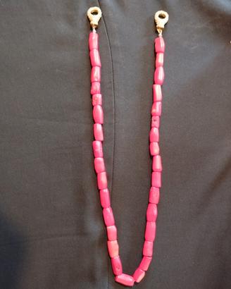 Collana in vero corallo Vintage 