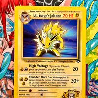 Lt. Surge's Jolteon Gym Challenge Near Mint Eng