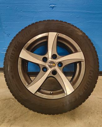 Cerchi in lega MAK + gomme invernali 215/60R16 M+S