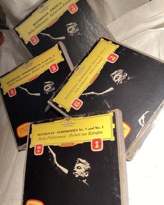 BOBINE NASTRO ORIGINALI Karajan Beethoven Sinfonie