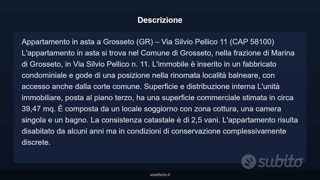 Appartamento – Grosseto, Sciangai, Marina di Grosseto - Altro