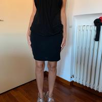 Tubino nero Patrizia Pepe taglia 40 nuovo