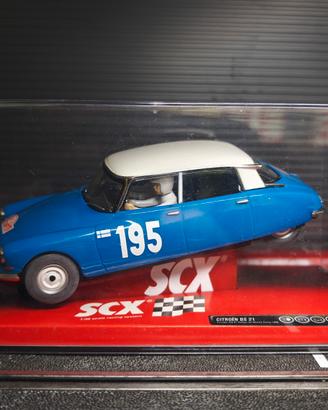 Citroen DS 21 Rally Montecarlo 1966 SCX slotcar 