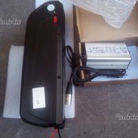 Batteria 36 48 v litio bici bicicletta usb kit