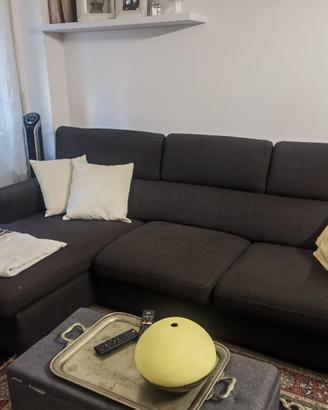 DIVANO LETTO CON PENISOLA CHAISE LONGUE