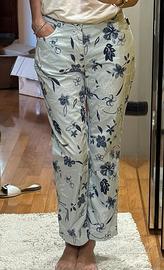 Jeans a fiori Les Copains tg M