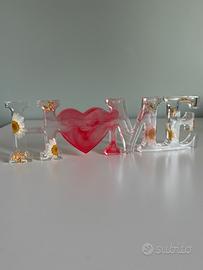 Scritta HOME decorativa