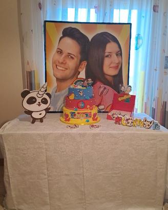 Set allestimento compleanno MecontroTe