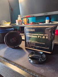 yongnuo 50 1.8 canon ef