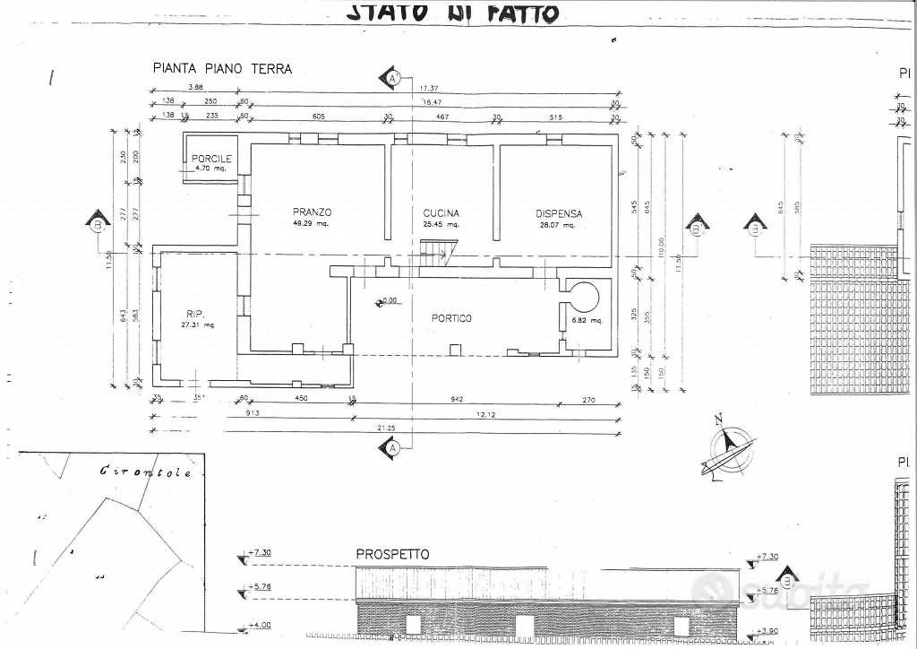 Rustico / Casale di 292 m² con più di 5 locali a T - Vista 6