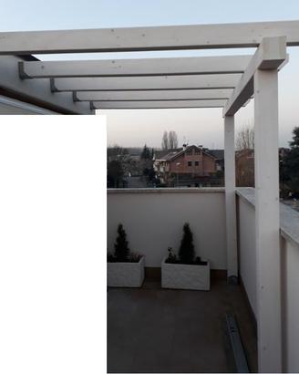 Pergola legno