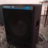 4 Subwoofer attivi Montarbo 118A 118SA