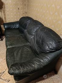 divano in morbida pelle