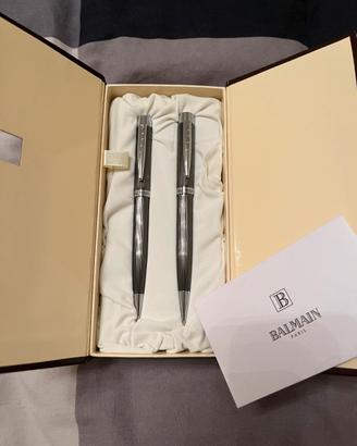 Penne a sfera Balmain Paris cofanetto
