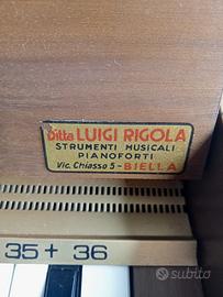 pianola anni 70
