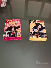 Mcdonald Carte UNO anime Naruto & Boruto