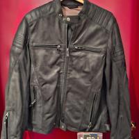 Giacca da moto in pelle