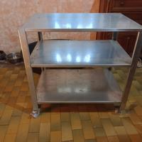 carrello in lamiera zincata 