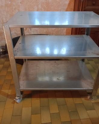 carrello in lamiera zincata 