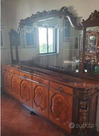 Splendida Credenza Buffet anni '70 in Radica