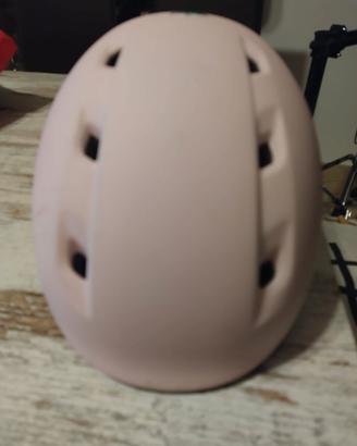 casco da sci rosa 52 55 