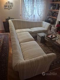 Divano  angolare 7 posti