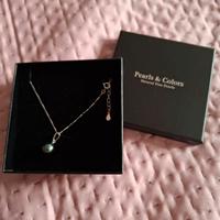 Collana con perla Thaiti