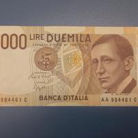 REP. ITALIANA BANCONOTA LIRE 2000 MARCONI SERIE AA