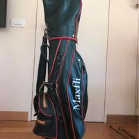 Borsa Golf Maxfli in vera pelle NUOVA vintage 1992