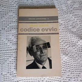 BRUNO MUNARI - CODICE OVVIO - Einaudi