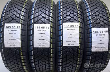 4 GOMME 185 65 15 GT RADIAL INV RIF3978