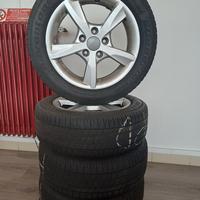 cerchi Audi da 16" gomme 205/55