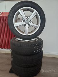 cerchi Audi da 16" gomme 205/55