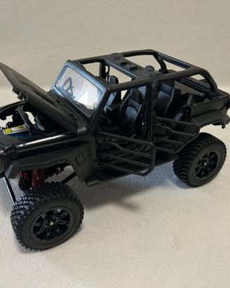 Jeep Wrangler MN128 RC Car Crawler scala 1:12, 2.4