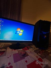 PC fisso + monitor Samsung – funzionante