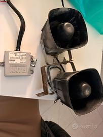 Sirena polizia carabinieri e vigilanza