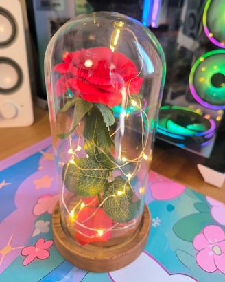 Lampada Led Rosa Artificiale