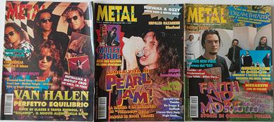 Metal Shock 17 Numeri anno 1995 anche separati