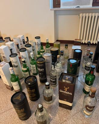 Bottiglie Scotch Whisky Caol Ila Lagavulin