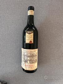 Vino Chabernet 1970 Quarto Vecchio da collezione