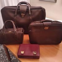 Valigie borse set viaggio vintage