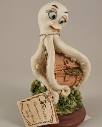 Statuina Polipo riproduzione Capodimonte