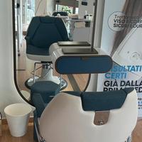 Postazione specchio+poltrona