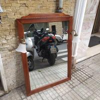 specchio bagno arte povera 