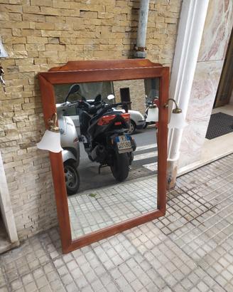 specchio bagno arte povera 