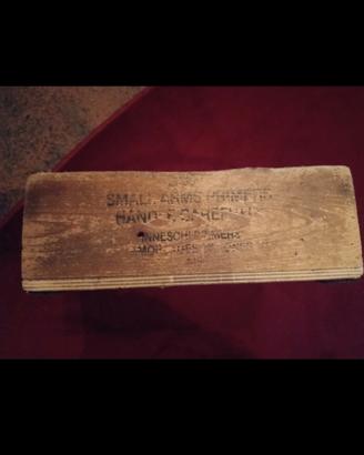 cassette di legno militare