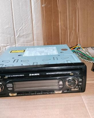 Autoradio Majestic Modello SCD By RDS MP3 USB AUX