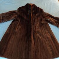 Pelliccia vintage in visone